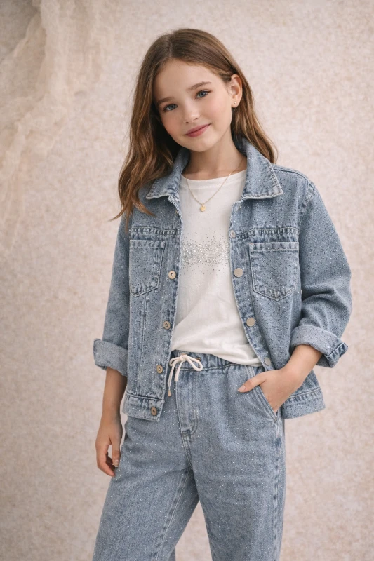 Kot ceketli 3 lü takım 