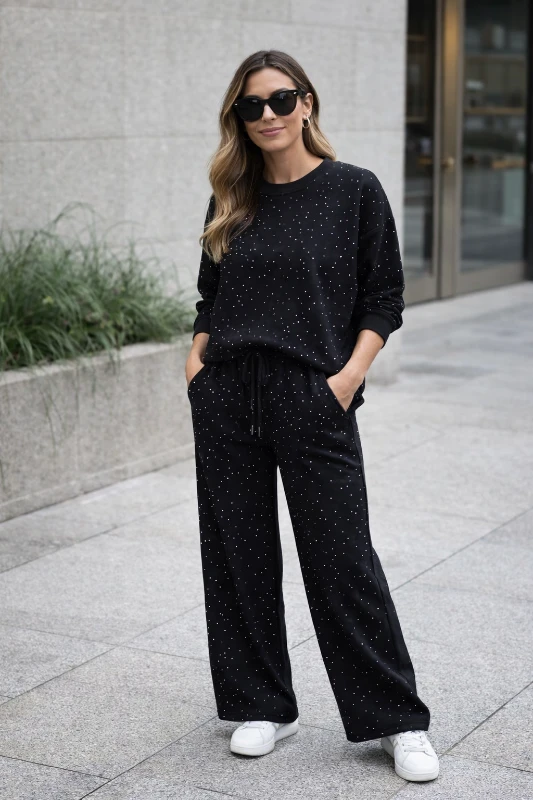 Oysho kumaş taşlı takım 