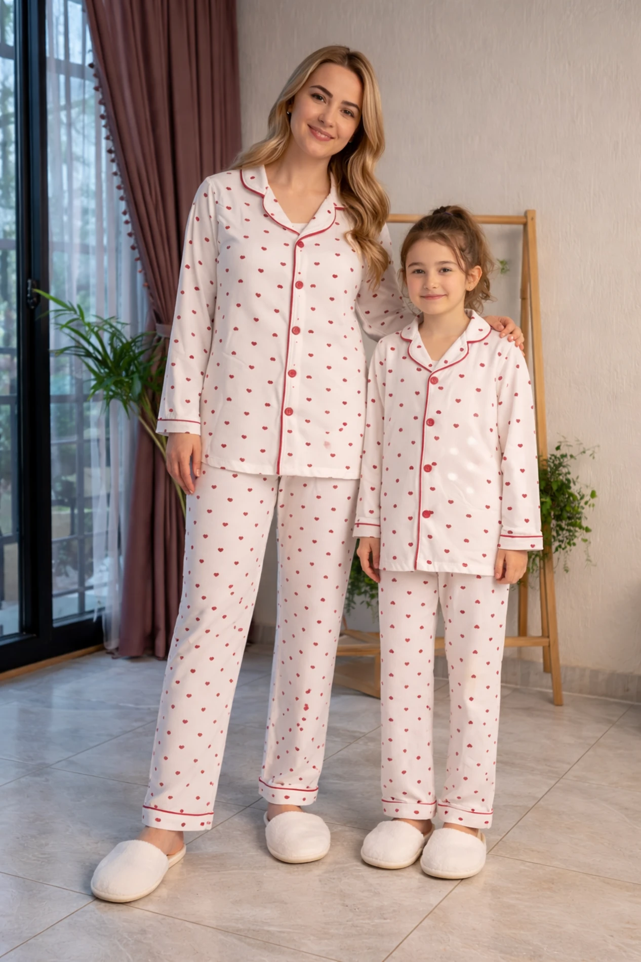 Anne kız pijama takımı 