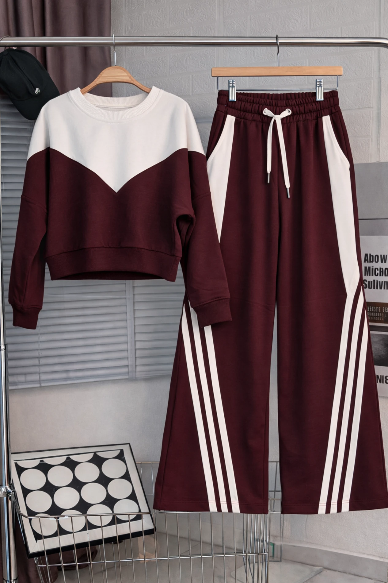 Yarasa kol kız eşofman takım 