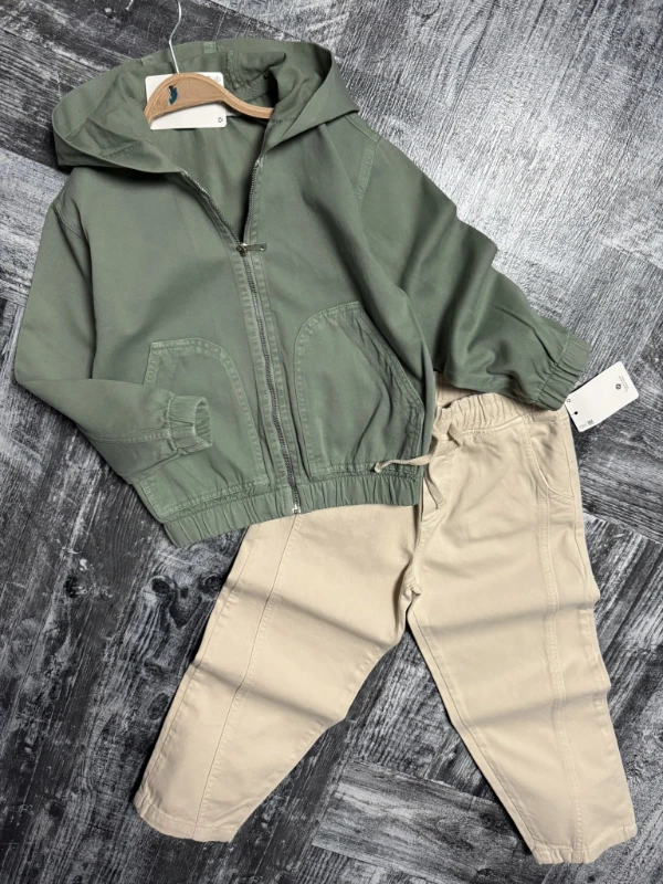 Gabardin keten erkek takım 