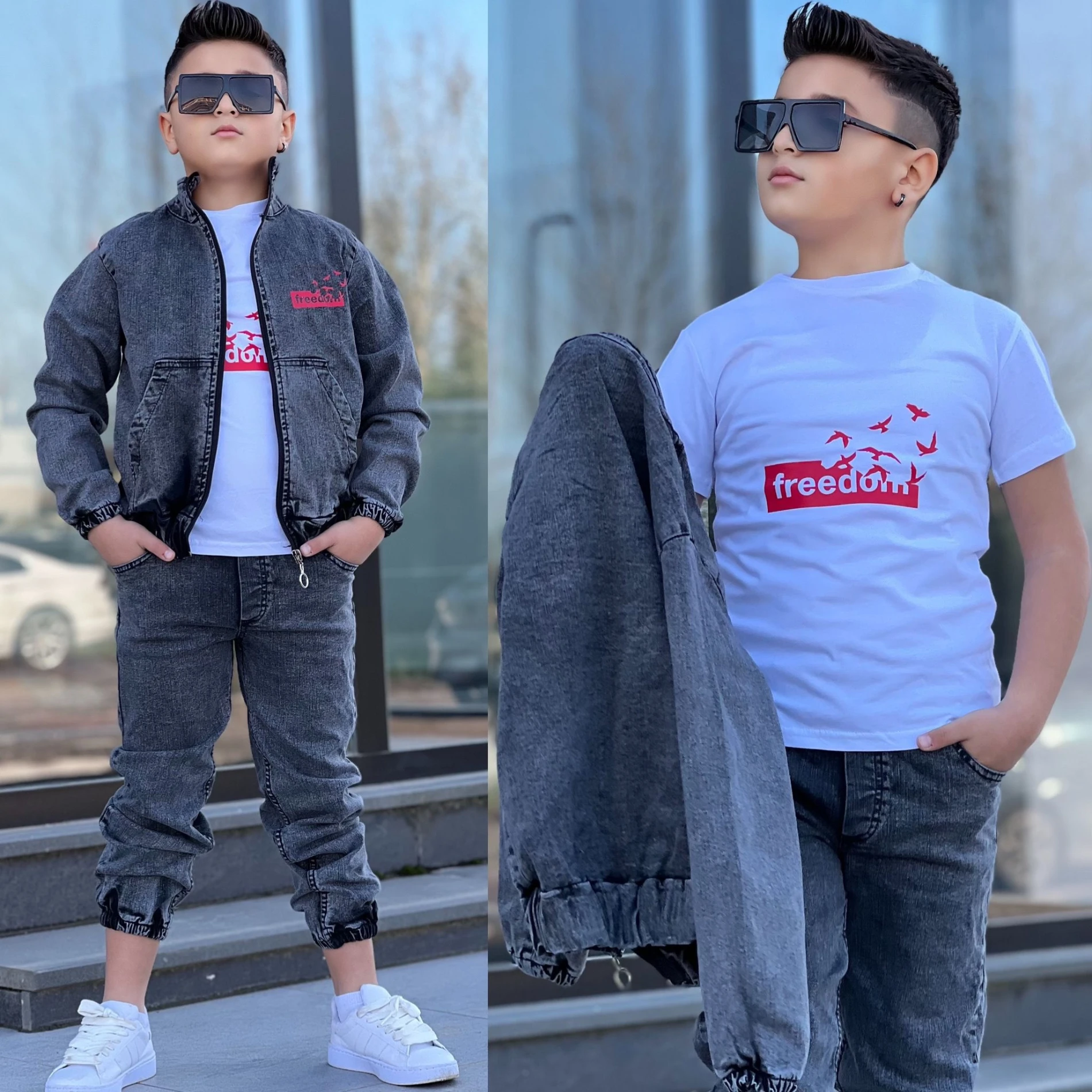 Kot 3 lü erkek takım 