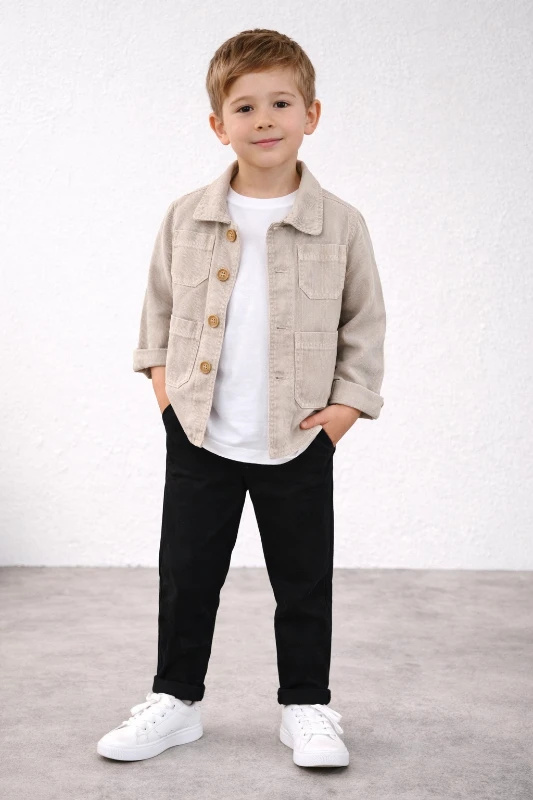 Keten ceketli 3 lü takım 