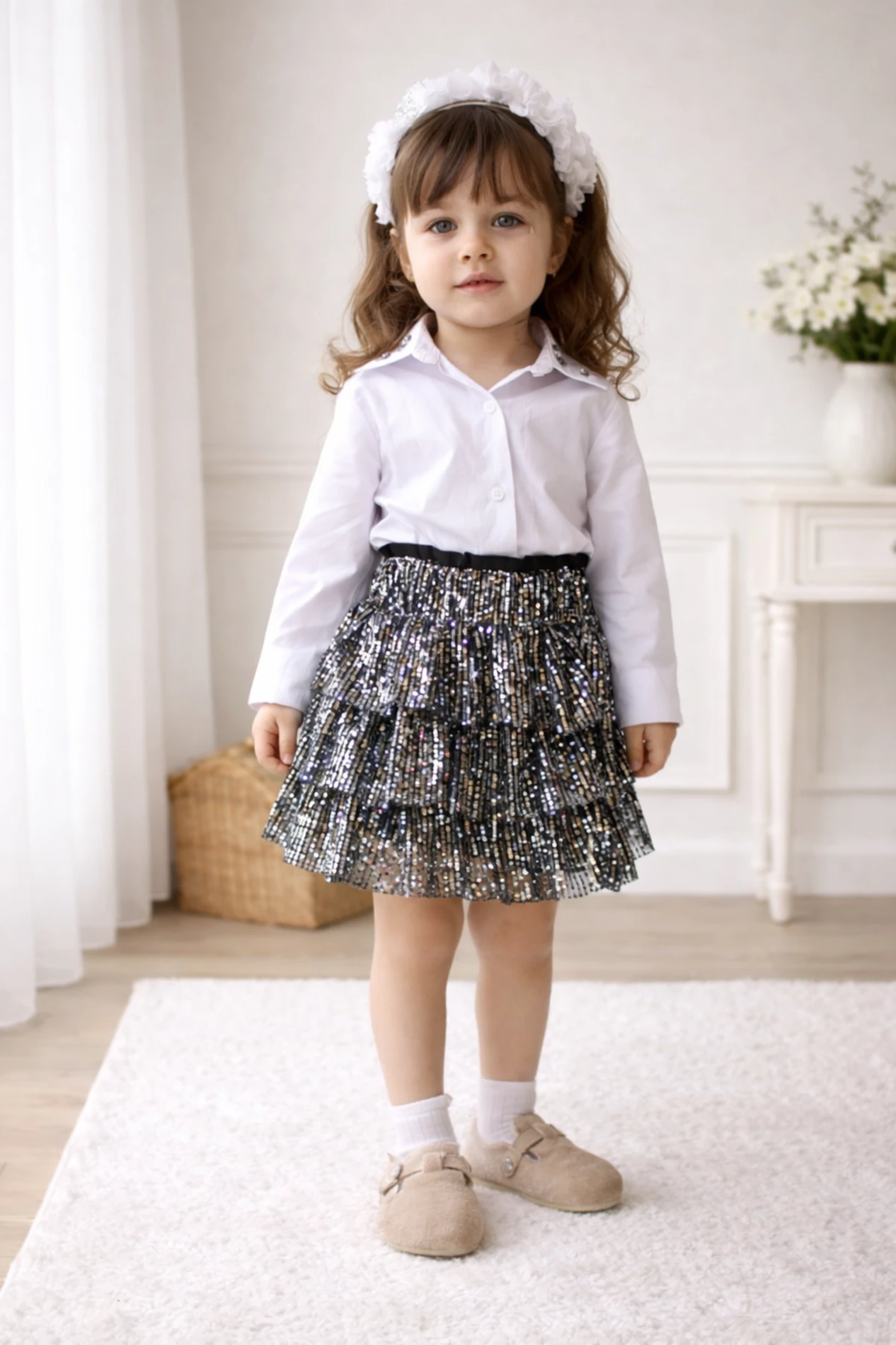 Pullu eteki kız takım 