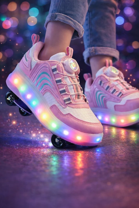 Patenli ışıklı ayakkabı 