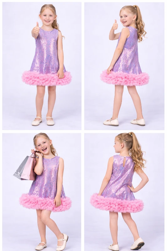 Payetli tütülü abiye elbise