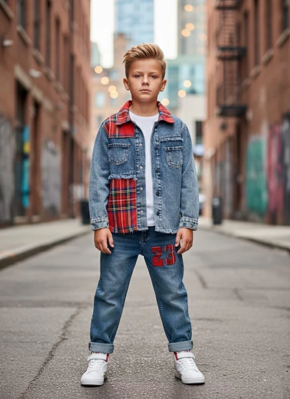 Kot ceketli 3 lü takım 