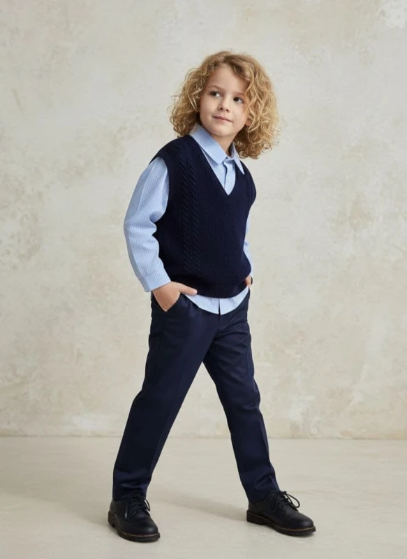 Süveterli erkek 3 lü takım 