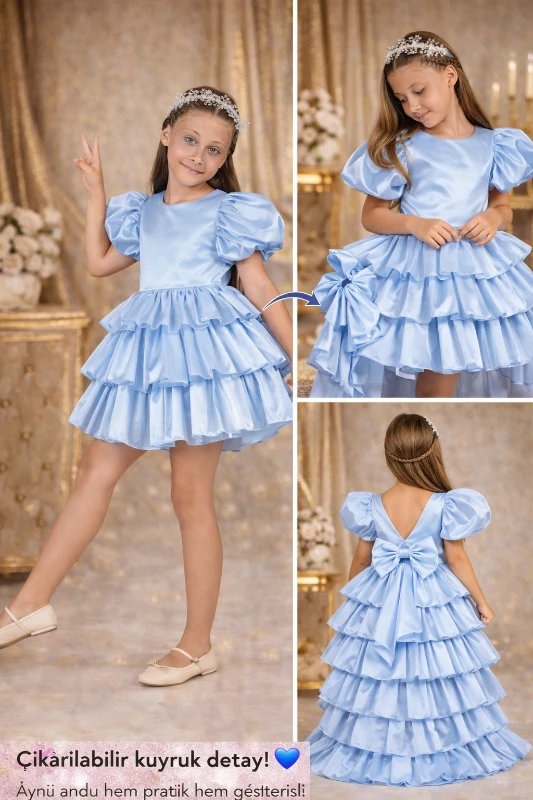 Kuyruklu prenses abiye 