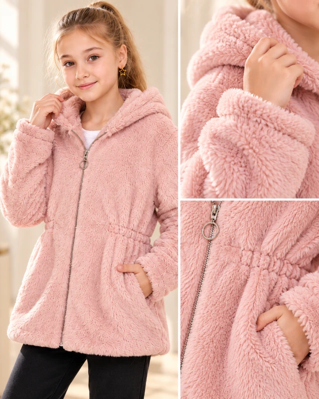 Peluş hırka 